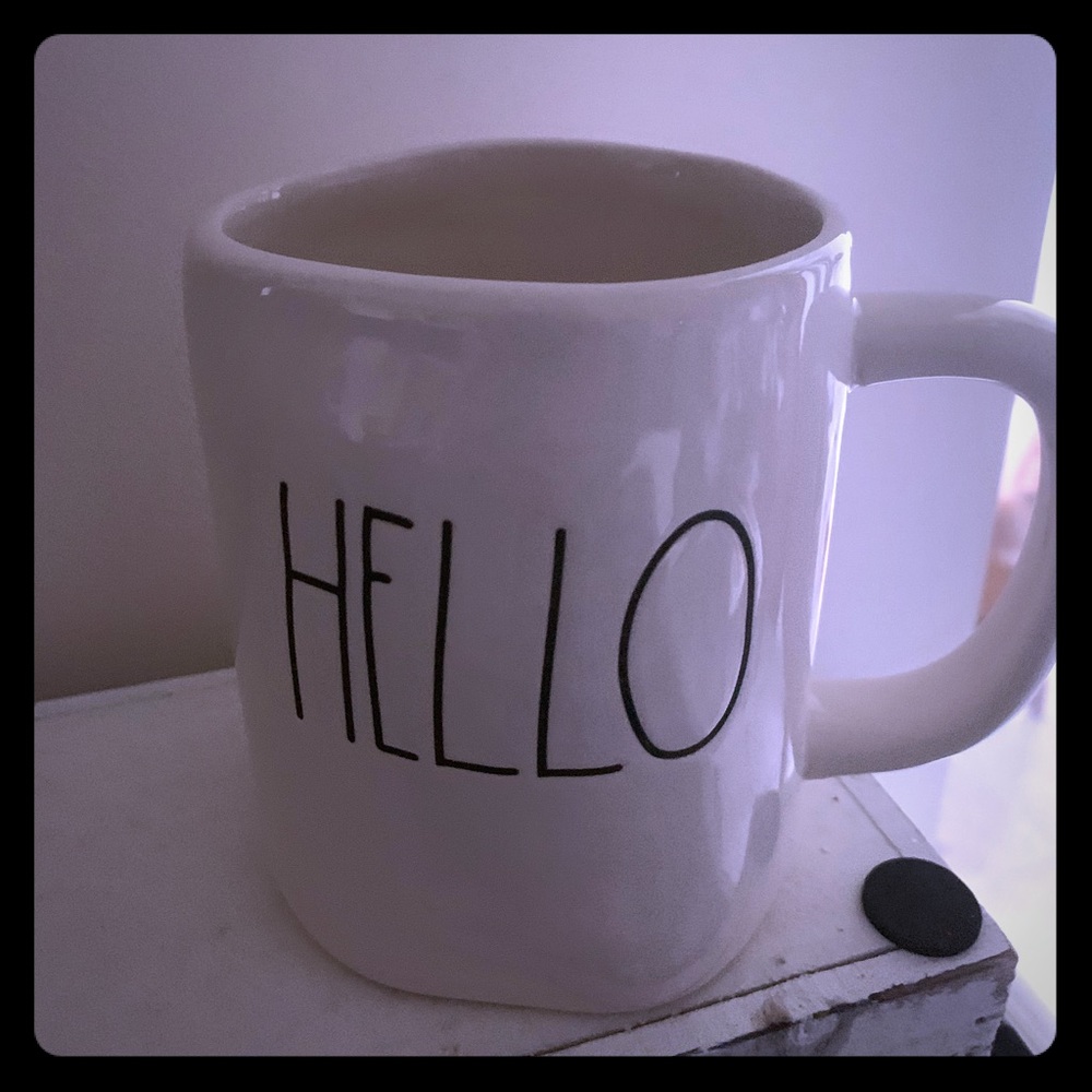 Rae Dunn HELLO coffee mug
